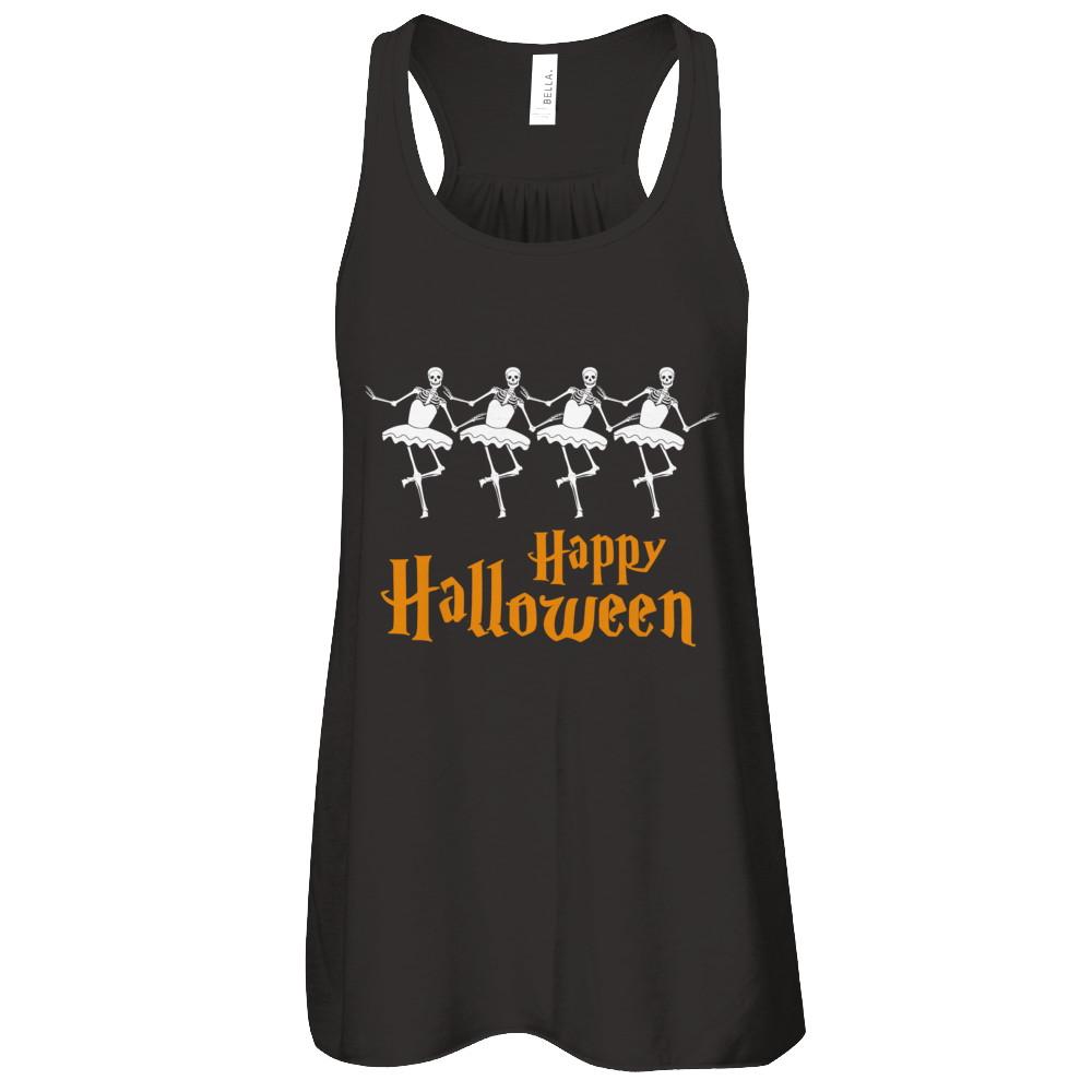 Ballet Skeleton Happy Halloween
