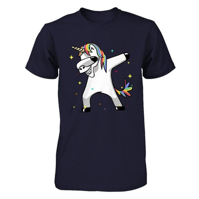 Funny Unicorn Dabbing-T-Shirt & Hoodie-Premium T-Shirt-Midnight Navy