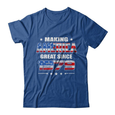 Making America Great Since 1979 42th Birthday-T-Shirt & Hoodie-Classic T-Shirt-Royal
