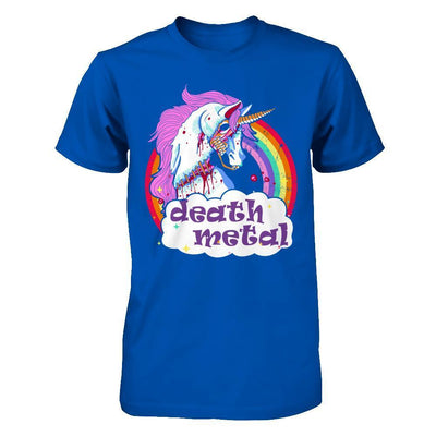 Zombie Unicorn Death Metal-T-Shirt & Hoodie-Premium T-Shirt-Royal