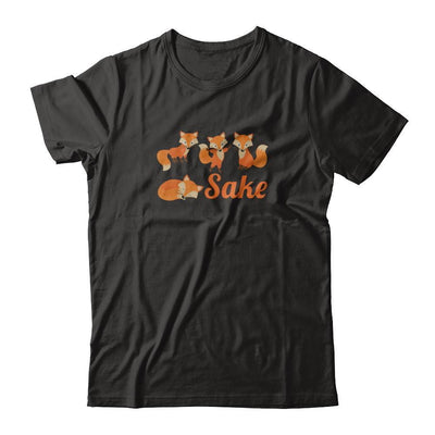 Cute Colorful For Fox Sake-T-Shirt & Tank Top-Premium T-Shirt-Black