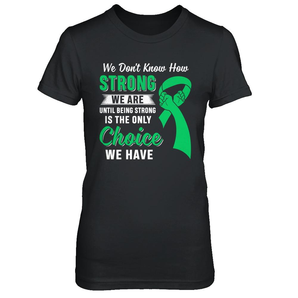 Being Strong Choice Lymphoma Kidney Disease Liver Cancer-T-Shirt & Hoodie-Women's T-Shirt-Black