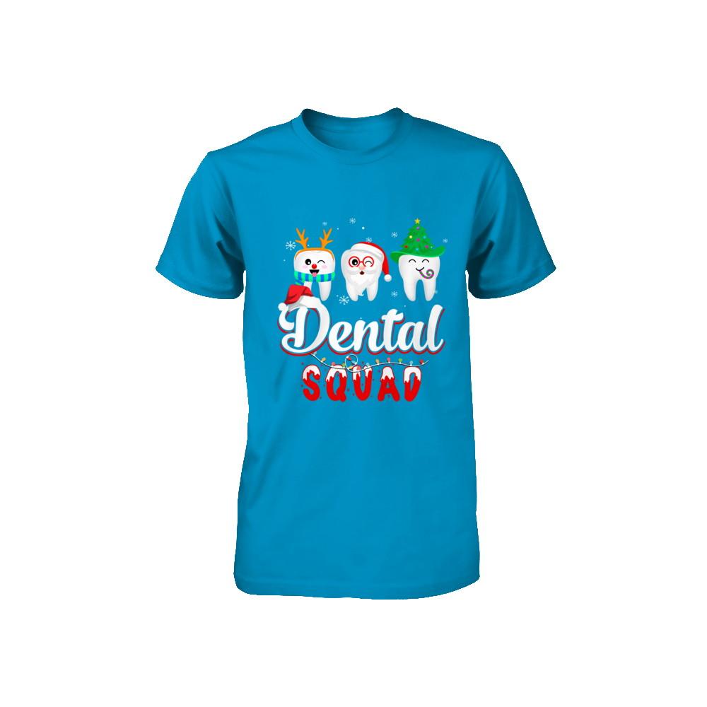 Dental Squad Tooth Christmas Dental Assistant Gifts Youth-Youth Shirt-