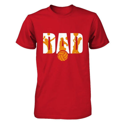 Volleyball Dad Father's Day-T-Shirt & Hoodie-Classic T-Shirt-Red