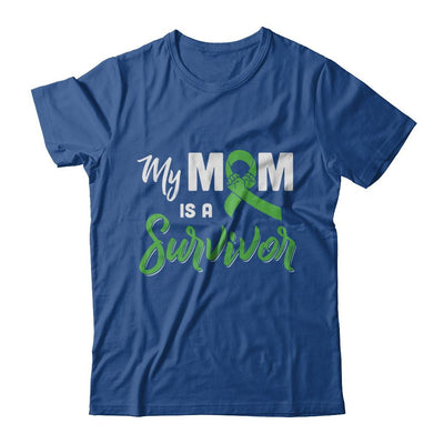 My Mom Is A Survivor Lymphoma Son Daughter-T-Shirt & Hoodie-Classic T-Shirt-Royal