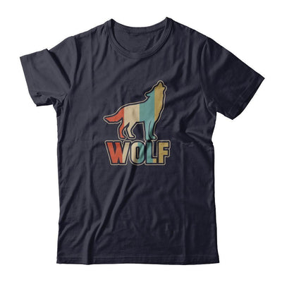 Classic Vintage Retro Style Wolf-T-Shirt & Tank Top-Premium T-Shirt-Midnight Navy