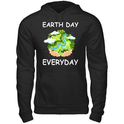 Animals On Earth Day Everyday 2018-T-Shirt & Hoodie-Pullover Hoodie-Black