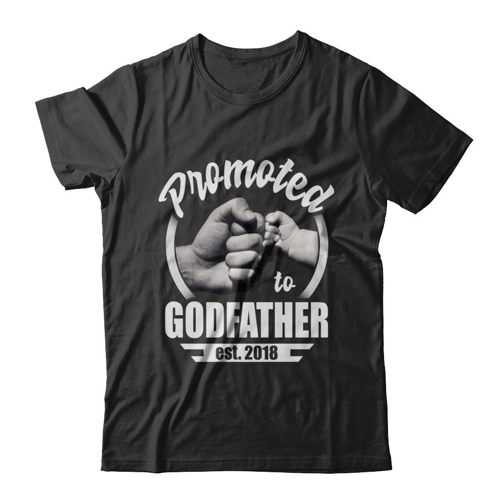 Promoted To Godfather 2018 Fathers Day Gift