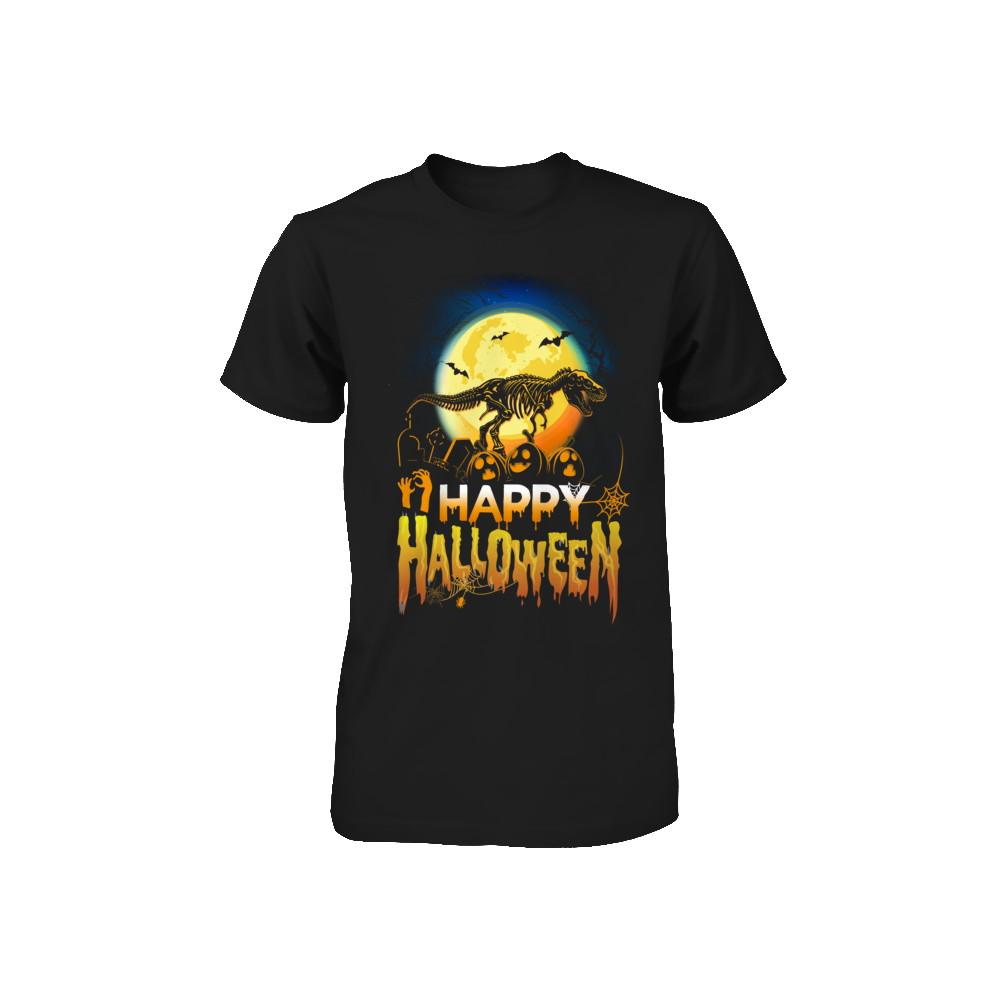Saurus T Rex Dinosaur Halloween Youth-Youth Shirt-Toddler T-Shirt-Black