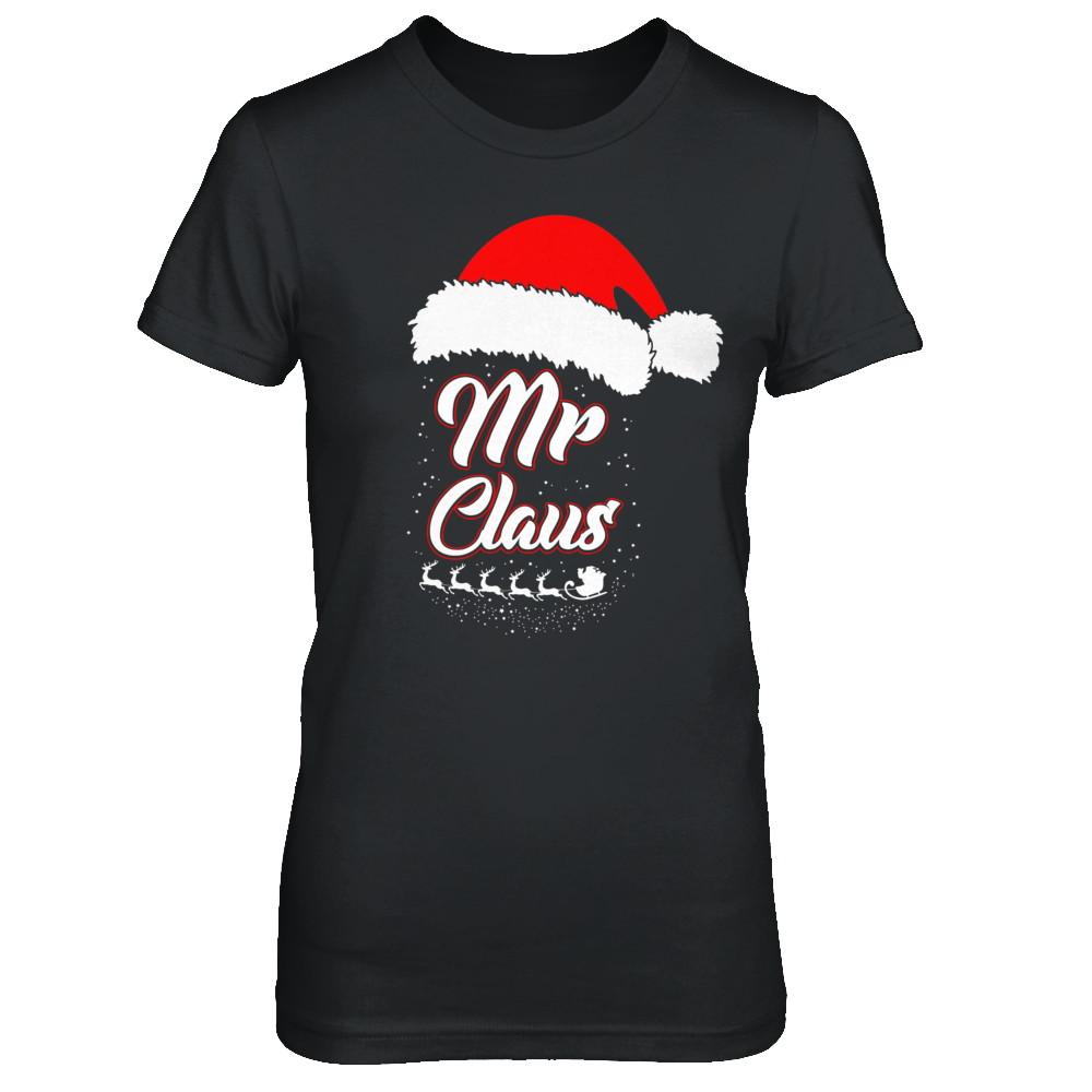 Mr. Claus Santa Matching Family Christmas Gift-T-Shirt & Sweatshirt-Women's T-Shirt-Black