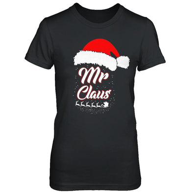 Mr. Claus Santa Matching Family Christmas Gift-T-Shirt & Sweatshirt-Women's T-Shirt-Black