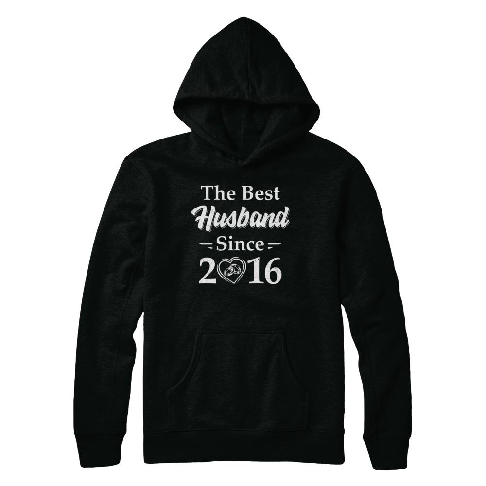 5th Married Together Anniversary Since 2016 Wife Husband-T-Shirt & Hoodie-Pullover Hoodie-Black