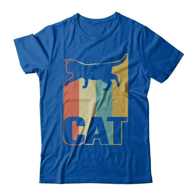 Classic Vintage Retro Style Cat-T-Shirt & Hoodie-Premium T-Shirt-Royal