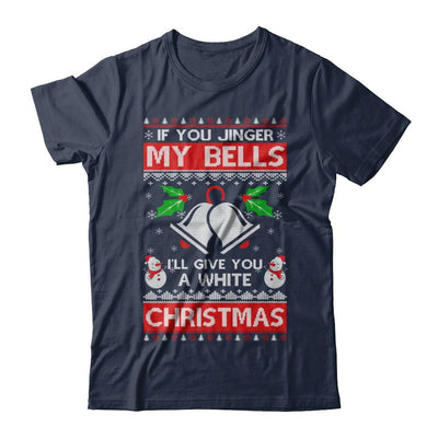 Jingle My Bells Funny Adult Christmas Xmas-T-Shirt & Sweatshirt-Classic T-Shirt-Navy