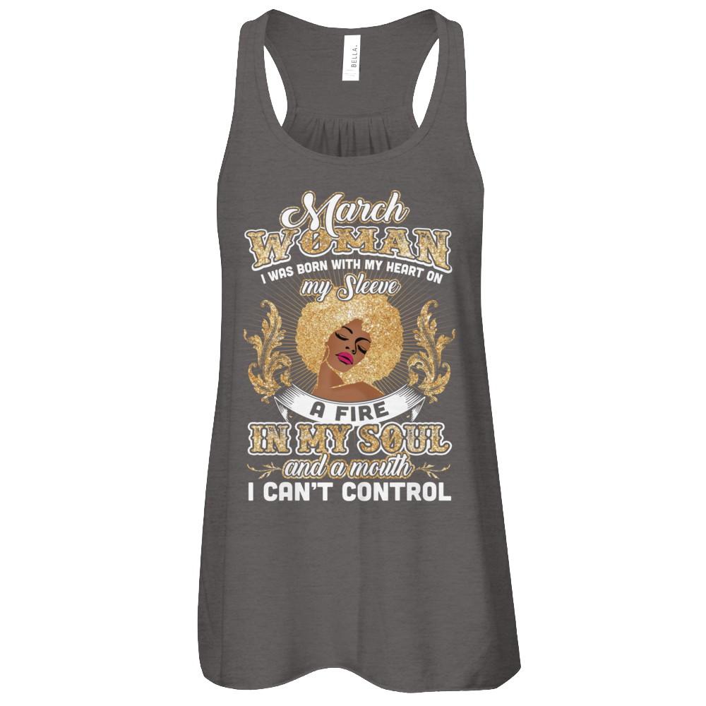 I'm A March Woman Funny Birthday-T-Shirt & Tank Top-