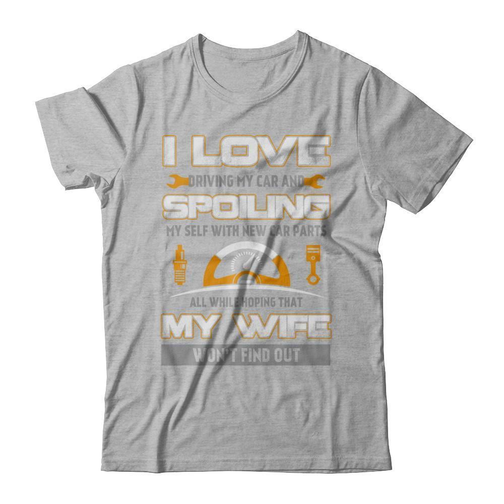 I Love Spoiling My Wife Husband-T-Shirt & Hoodie-Premium T-Shirt-Heather Gray