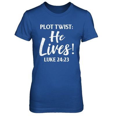 Plot Twist He Lives Christian-T-Shirt & Hoodie-