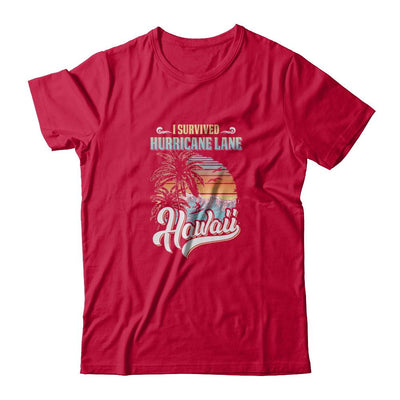 I Survived Hurricane Lane Hawaii-T-Shirt & Tank Top-Classic T-Shirt-Red