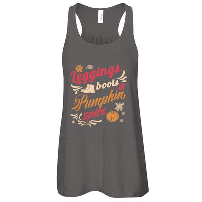 Leggings Boots Pumkin Spice-T-Shirt & Tank Top-