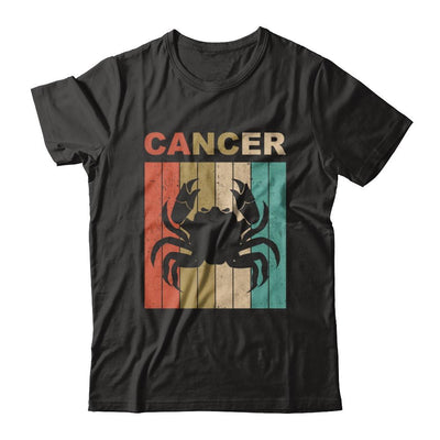 Vintage Cancer Zodiac June July Birthday Gift-T-Shirt & Hoodie-Classic T-Shirt-Black
