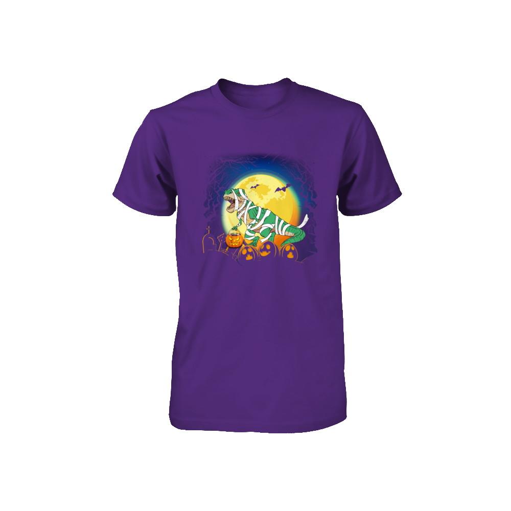 Halloween Pumpkin Dinosaur Gift For Kids Boys Girls Youth-Youth Shirt-