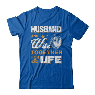 Husband And Wife Together For Life-T-Shirt & Hoodie-Premium T-Shirt-Royal