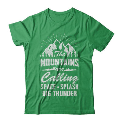 The Mountains Are Calling Space Splash Big Thunder-T-Shirt & Hoodie-Premium T-Shirt-Kelly Green