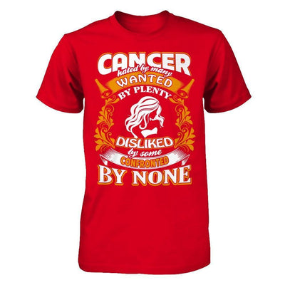 Cancer Hated By Many Wanted By Plenty-T-Shirt & Hoodie-Premium T-Shirt-Red