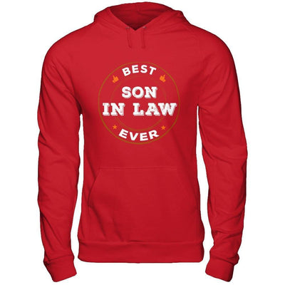 Best Son In Law Ever-T-Shirt & Hoodie-Pullover Hoodie-Red