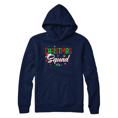 Matching Family Christmas Squad-T-Shirt & Sweatshirt-Pullover Hoodie-Navy