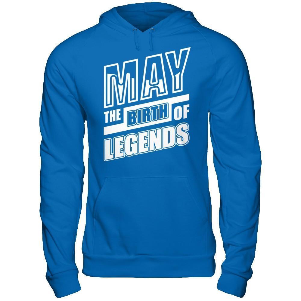 May The Birth Of Legends-T-Shirt & Hoodie-Pullover Hoodie-Royal