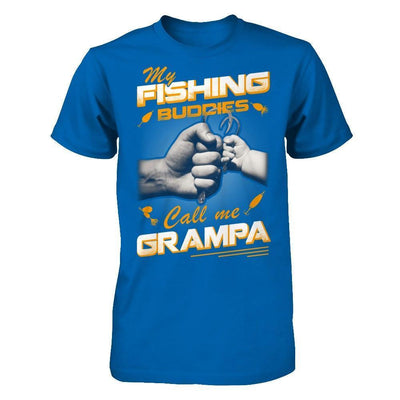 My Fishing Buddies Call Me Grampa-T-Shirt & Hoodie-Classic T-Shirt-Royal