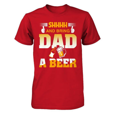 Bring Dad A Beer-T-Shirt & Hoodie-Classic T-Shirt-Red