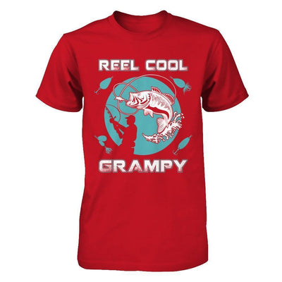 Reel Cool Grampy-T-Shirt & Hoodie-Classic T-Shirt-Red