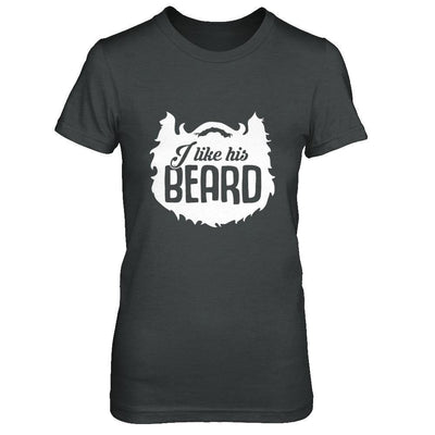 I Like His Beard I Like Her Butt Couple-T-Shirt & Hoodie-Women's T-Shirt-Dark Heather