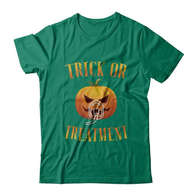 Trick Or Treatment Respiratory Therapist Nurse Halloween-T-Shirt & Hoodie-Classic T-Shirt-Kelly Green