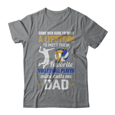 Funny My Favorite Volleyball Player Calls Me Dad-T-Shirt & Hoodie-