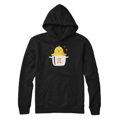 Funny Chicken Pot Pie Chicken Pot Happy Pi Day-T-Shirt & Hoodie-Pullover Hoodie-Black