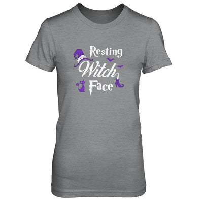 Halloween Resting Witch Face Witches-T-Shirt & Tank Top-Women's T-Shirt-Sport Grey