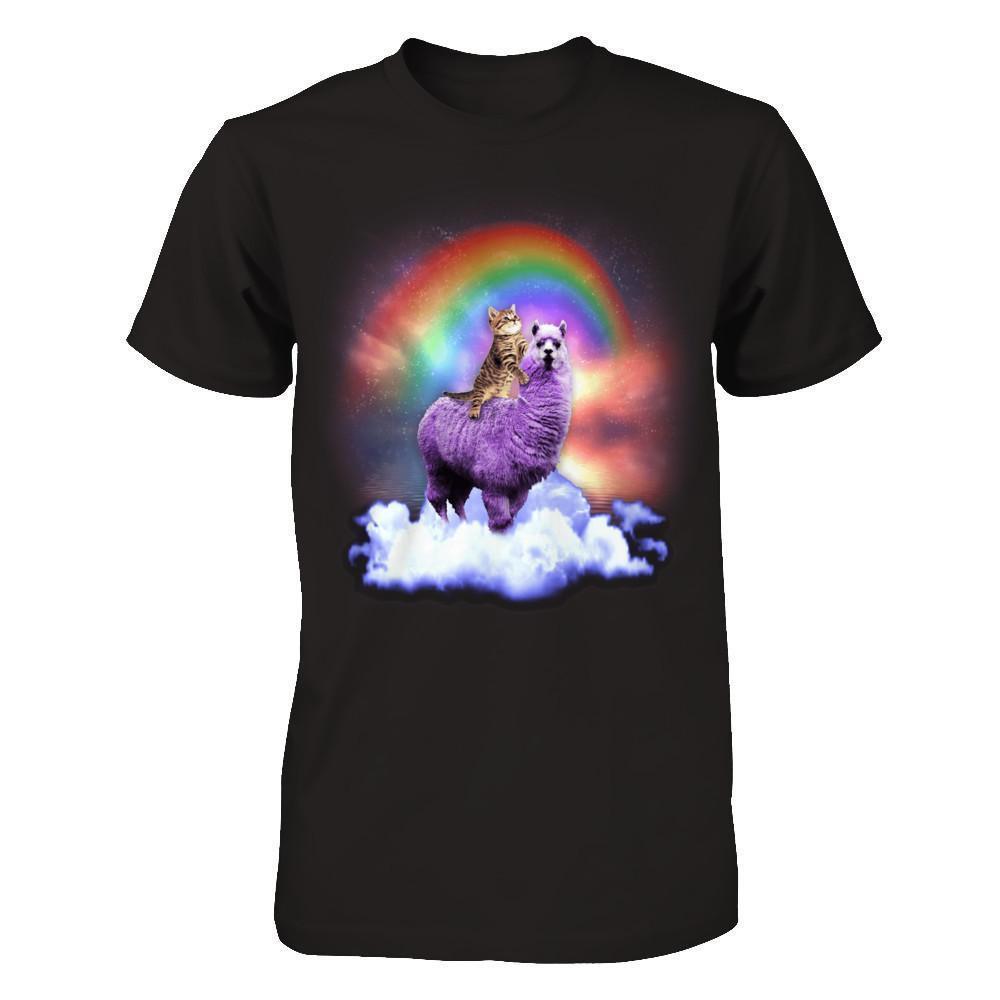 Rainbow Llama Cat