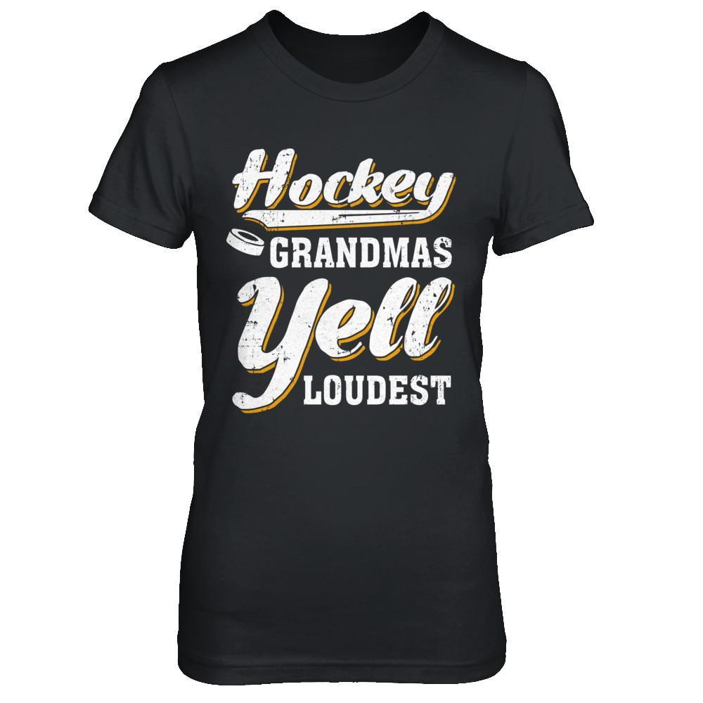 Hockey Grandmas Yell Loudest
