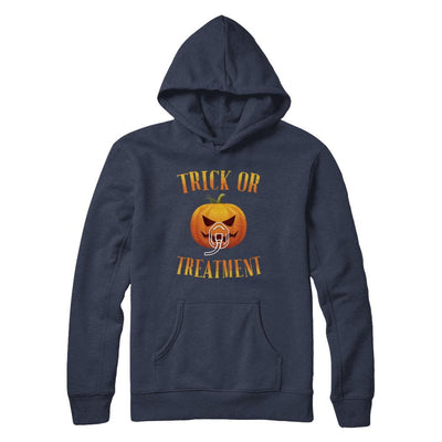 Trick Or Treatment Respiratory Therapist Nurse Halloween-T-Shirt & Hoodie-Pullover Hoodie-Navy