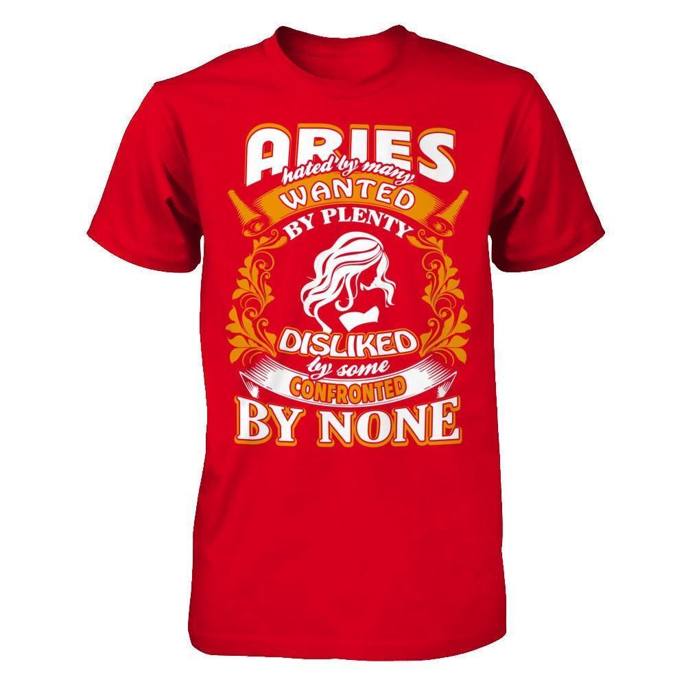 Aries Hated By Many Wanted By Plenty-T-Shirt & Hoodie-Premium T-Shirt-Red