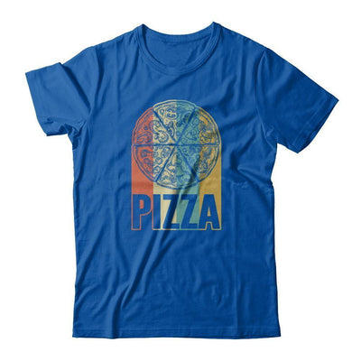 Classic Vintage Retro Style Pizza-T-Shirt & Tank Top-Premium T-Shirt-Royal