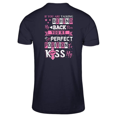If You Are Talking Behind My Back-T-Shirt & Hoodie-Premium T-Shirt-Midnight Navy
