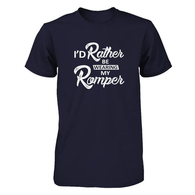 I'd Rather Be Wearing My Romper-T-Shirt & Tank Top-Premium T-Shirt-Midnight Navy