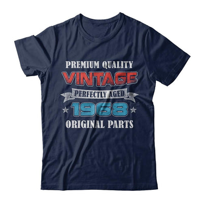 Vintage Premium Prefectly Aged 1968 53th Birthday Gift-T-Shirt & Hoodie-Classic T-Shirt-Navy