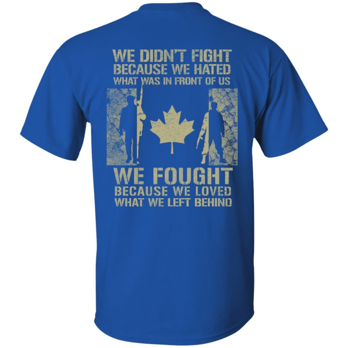Canada Veteran Affairs-T-Shirt & Hoodie-Classic T-Shirt-Royal