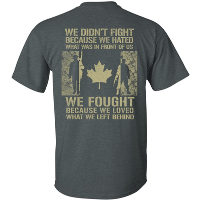 Canada Veteran Affairs-T-Shirt & Hoodie-Classic T-Shirt-Dark Heather