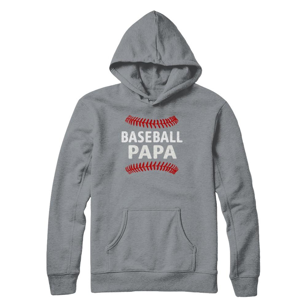 Baseball Papa-T-Shirt & Hoodie-